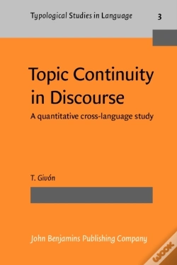 Capa do artigo Topic Continuity In Discourse
