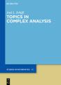 Topics In Complex Analysis - Preview