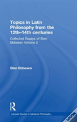 Capa do artigo Topics In Latin Philosophy From The 12thâ€“14th Centuries