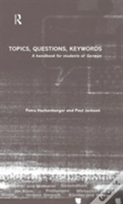 Capa do artigo Topics, Questions, Key Words