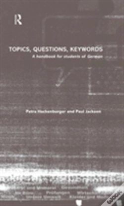 Capa do artigo Topics, Questions, Key Words