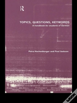 Capa do artigo Topics, Questions, Key Words