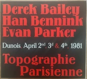 Capa do artigo Topographie Parisienne (Dunois, April 2nd, 3d & 4th, 1981) - CD