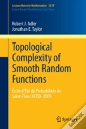 Topological Complexity Of Smooth Random Functions