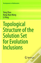 Topological Structure Of The Solution Set For Evolution Inclusions