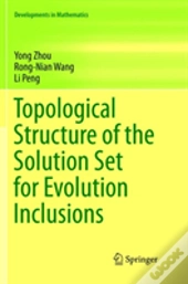 Topological Structure Of The Solution Set For Evolution Inclusions