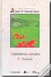 Capa do artigo Toponimia Navarra. Ii. Burlada