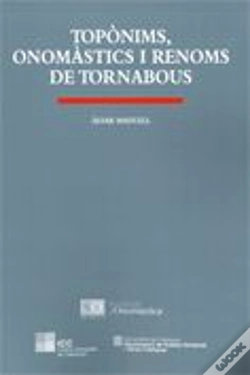 Capa do artigo Toponims, Onomastics I Renoms De Tornabous