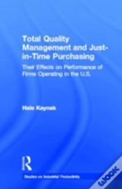 Capa do artigo Total Quality Management And Just-In-Time Purchasing