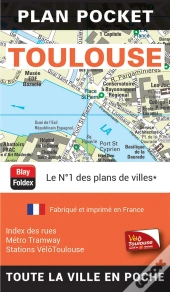 Toulouse : Plan Pocket (Édition 2024)