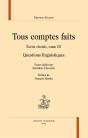 Tous Comptes Faits, Écrits Choisis Tome 3 ; Questions Linguistiques - Preview