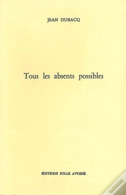 Capa do artigo Tous Les Absents Possibles