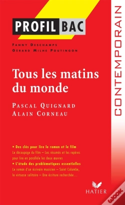 Capa do artigo Tous Les Matins Du Monde De Pascal Quignard Et Alain Corneau