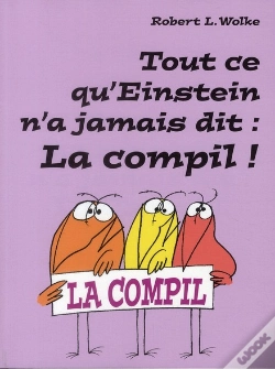 Capa do artigo tout ce qu'Einstein n'a jamais dit ; la compil !