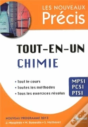 Capa do artigo Tout-En-Un ; Chimie Mpsi, Pcsi, Ptsi