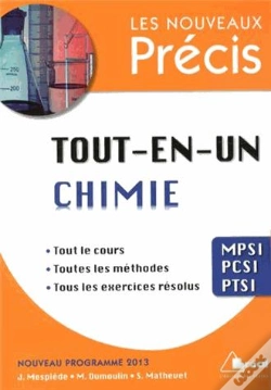 Capa do artigo Tout-En-Un ; Chimie Mpsi, Pcsi, Ptsi