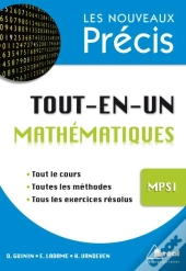 Tout-En-Un ; Mathématiques Mpsi