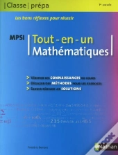 Tout-En-Un Mathématiques ; Mpsi (Édition 2009)
