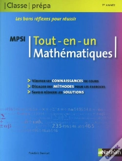 Capa do artigo Tout-En-Un Mathématiques ; Mpsi (Édition 2009)