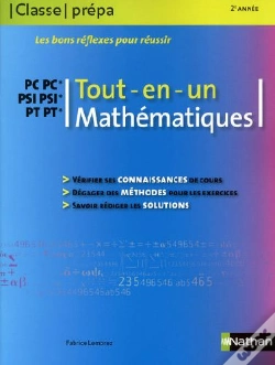 Capa do artigo Tout-En-Un Mathématiques ; Pc, Pc*, Psi, Psi*, Pt, Pt* (Édition 2009)