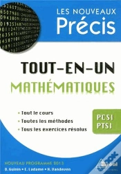 Capa do artigo Tout-En-Un ; Mathématiques Pcsi-Ptsi