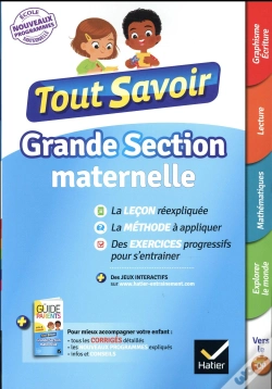 Capa do artigo Tout Savoir Grande Section