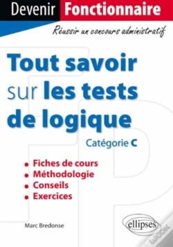 Capa do artigo Tout Savoir Sur Les Tests De Logique ; Catégorie C