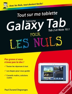 Capa do artigo Tout Sur Ma Tablette Samsung Galaxy (Tab 2 Et Note) Pour Les Nuls