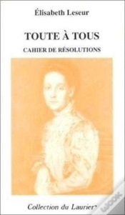 Capa do artigo Toute À Tous. Cahiers De Résolutions