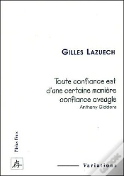 Capa do artigo Toute Confiance Est D