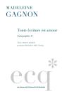 Toute Écriture Est Amour : Autographie Ii - Preview