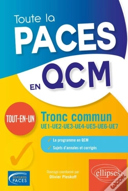 Capa do artigo Toute La Paces En Qcm ; Tout-En-Un Tronc Commun (Édition 2018)