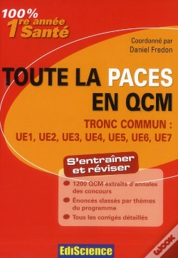 Capa do artigo Toute La Paces En Qcm - Tronc Commun : Ue1, Ue2, Ue3, Ue4, Ue5, Ue6, Ue7