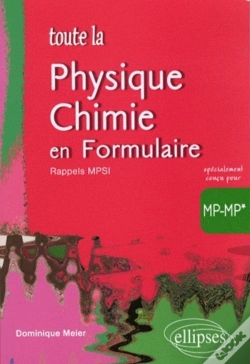 Capa do artigo Toute La Physique-Chimie En Formulaire Mp-Mp* Avec Rappels Mpsi
