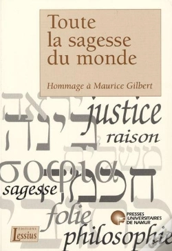 Capa do artigo Toute La Sagesse Du Monde ; Hommage À Maurice Gilbert