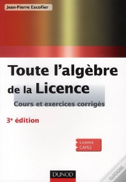 Capa do artigo Toute L'Algèbre De La Licence (3e Édition)