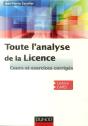 Toute L'Analyse De La Licence - Cours Et Exercices Corriges - Preview