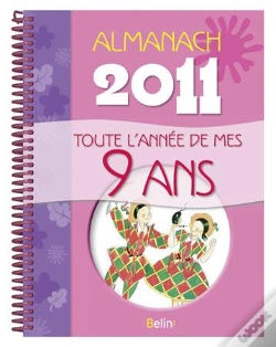 Capa do artigo toute l'annee de mes 9 ans ; almanach 2011