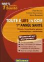 Toute L'Ue1 1ère Année Santé En Qcm - Preview
