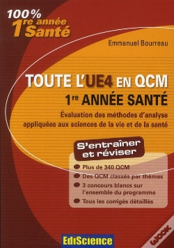 Capa do artigo Toute L'Ue4 1ère Année Santé En Qcm