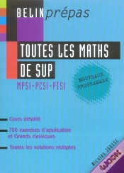 Capa do artigo Toutes Les Mathématiques De Sup