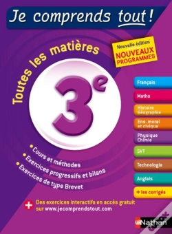 Capa do artigo Toutes les matières 3e