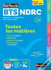 Toutes Les Matières ; Bts Ndrc