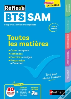 Capa do artigo Toutes Les Matières ; Bts Sam