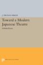 Toward A Modern Japanese Theatre - Preview