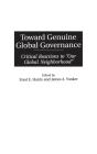 Toward Genuine Global Governance - Preview