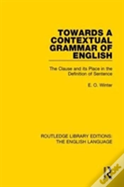 Capa do artigo Towards A Contextual Grammar Of English