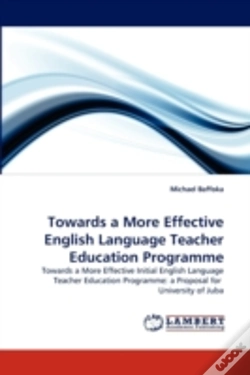 Capa do artigo Towards A More Effective English Language Teacher Education Programme