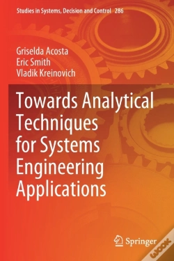 Capa do artigo Towards Analytical Techniques For Systems Engineering Applications