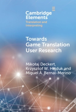 Capa do artigo Towards Game Translation User Research
